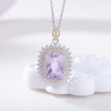 Natural Amethyst Sparkle Necklace.