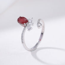 Natural Ruby Adjustable Ring.