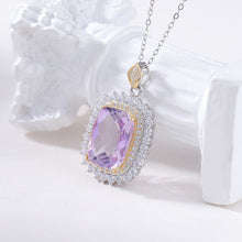 Natural Amethyst Sparkle Necklace.