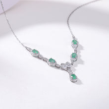 Natural Emerald Deluxe Necklace.