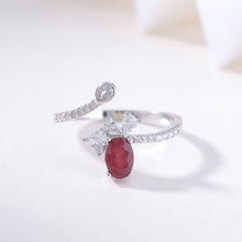 Natural Ruby Adjustable Ring.