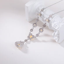 Natural Opal Butterfly Necklace.