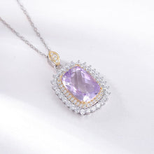 Natural Amethyst Sparkle Necklace.