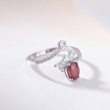 Natural Ruby Adjustable Ring.