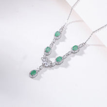 Natural Emerald Deluxe Necklace.