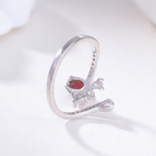 Natural Ruby Adjustable Ring.
