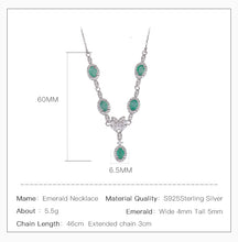 Natural Emerald Deluxe Necklace.