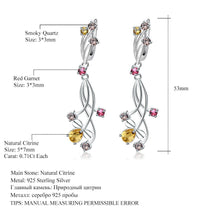 Natural Amethyst Luxury Earrings.