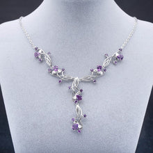 Natural Amethyst Luxury Necklace.