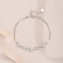 Real Moissanite D Color 1.5CT Moissanite Infinite Bracelet.