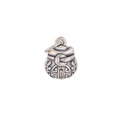 S990 Sterling Silver Money Bag Charm
