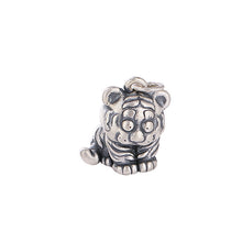 S990 Sterling Silver Money Tiger Charms