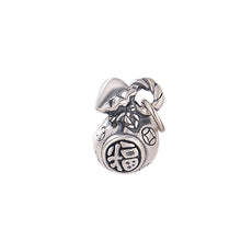 S990 Sterling Silver Money Bag Charm