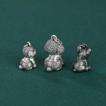 S990 Sterling Silver Dogs Puppys Charms