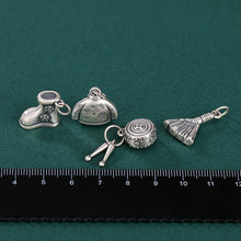 S990 Sterling Silver Cute Charms