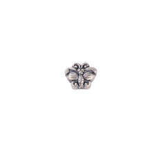 S990 Sterling Silver Butterfly Flower Charms
