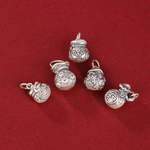 S990 Sterling Silver Money Bag Charm