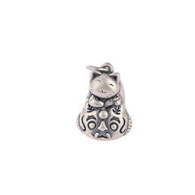 S990 Sterling Silver Cats Charms