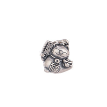S990 Sterling Silver Cats Charms