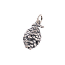 S990 Sterling Silver Pinecone Charms