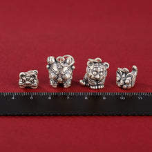 S990 Sterling Silver Money Tiger Charms