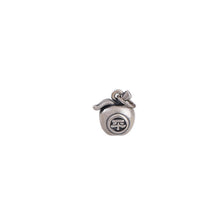 S990 Sterling Silver Apple Pumpkin Charms