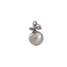 S990 Sterling Silver Apple Pumpkin Charms