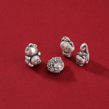 S990 Sterling Silver Cats Charms