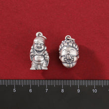 S990 Sterling Silver Buddha Charms