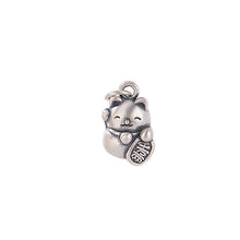 S990 Sterling Silver Cats Charms