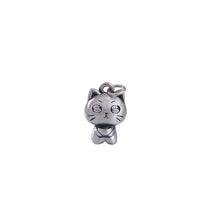 S990 Sterling Silver Cats Charms
