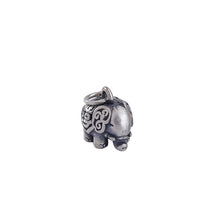 S990 Sterling Silver Elephant Charm