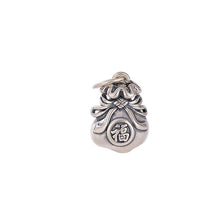 S990 Sterling Silver Money Bag Charm
