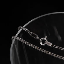 S925 sterling silver snake bone chain collarbone chain long sweater chain.